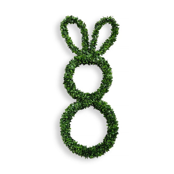 30-Inch Green Boxwood Wreath – Easter & Spring Wreath for Front Door ...