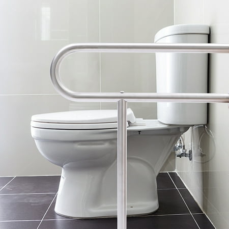 30 Inch Handrail Toilet Handicap Grab Bar Rails Disabled Safety Handle Support