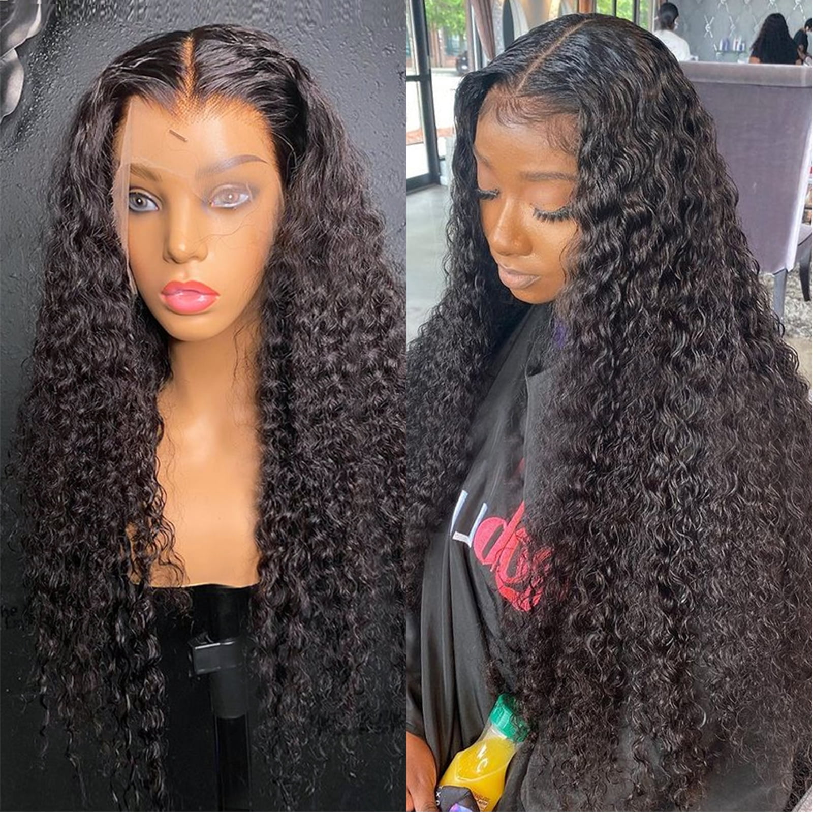 30 Inch Lace Front Wigs Human Hair 13x4 Curly Lace Front Wigs Human ...