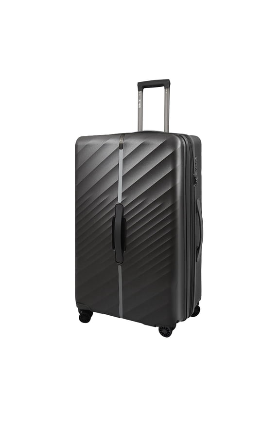 30 Inch Large Checked Luggage with Spinner Wheels,Expandable Hardshell Suitcase with TSA Lock,Lightweight Hardside Rolling Luggage for Travel,DQ135-Grey