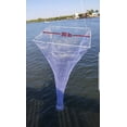 thumbnail image 1 of Monofilament 30" Drop Net Kit with 20ft Pole for Catching Ballyhoo, Pilchards, Sardines & Shrimp, 1 of 10