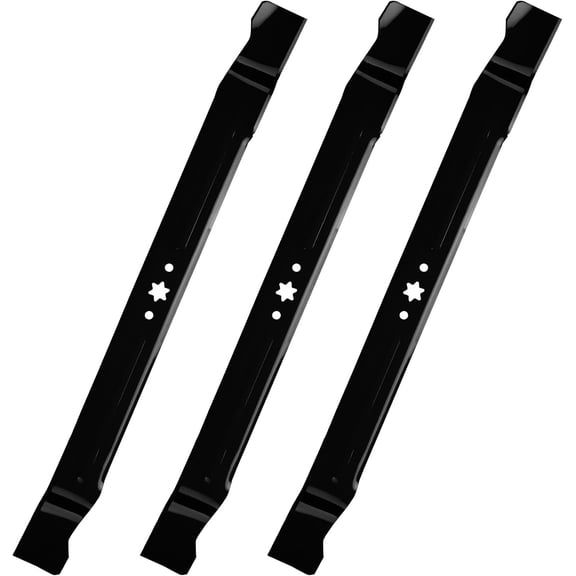 30 Inch Mower Blade for Troy Bilt TB30 TR30 TB30R for Cub Cadet CC30 CC30H Craftsman R1000 RER1000 R1500 30'' Deck Mower Replace 942-04385 742-04385, 3 Pack Black$$Tools