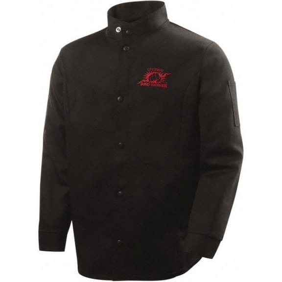 30-Inch SPS Jacket, Weldlite Black 9-Ounce Flame Retardant Cotton, Extra Large 1160-X