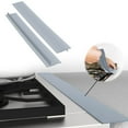 thumbnail image 1 of 30-Inch Side Seam Cover Stopper for Kitchen Stove, Counter Gap Seal, Silicone Stove Edge Covers, Prevent Kitchen Messes, Easy to Clean and Install, 1 of 5