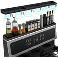 thumbnail image 1 of 30 Inch Silicone Stove Top Shelf Magnetic for Kitchen Gadgets, Soft Flexible Strong Magnetic Heat Resistant Spice Rack Kitchen Organizer for Over Stove, 1 of 3