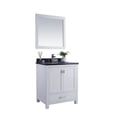 thumbnail image 1 of 30- Inch Single Sink Bathroom Vanity With Black Wood Countertop - Laviva, 1 of 3