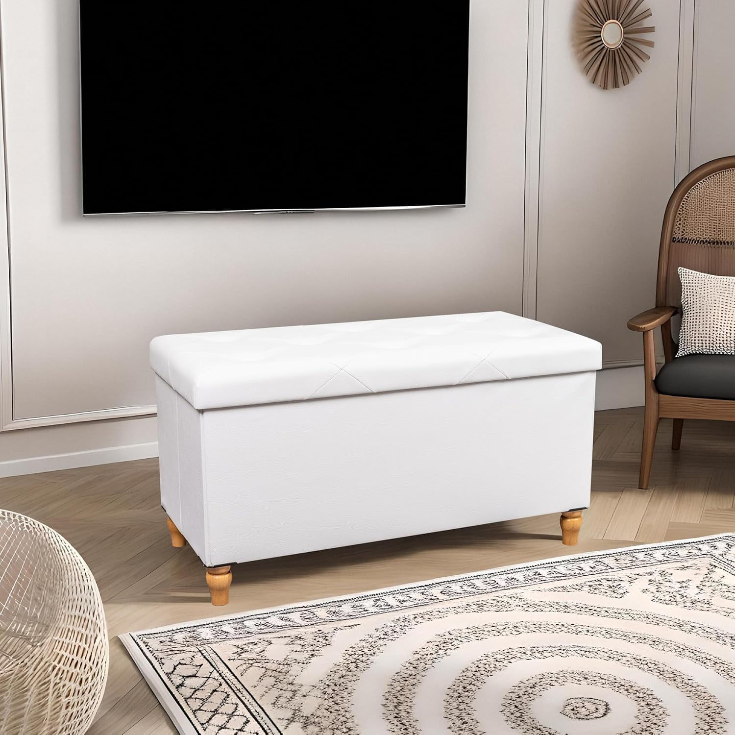 30 Inch Storage Bench