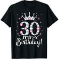 thumbnail image 1 of 30 It's My Birthday 1989 30Th Birthday Gift Tee For Womens T-Shirt, 1 of 5