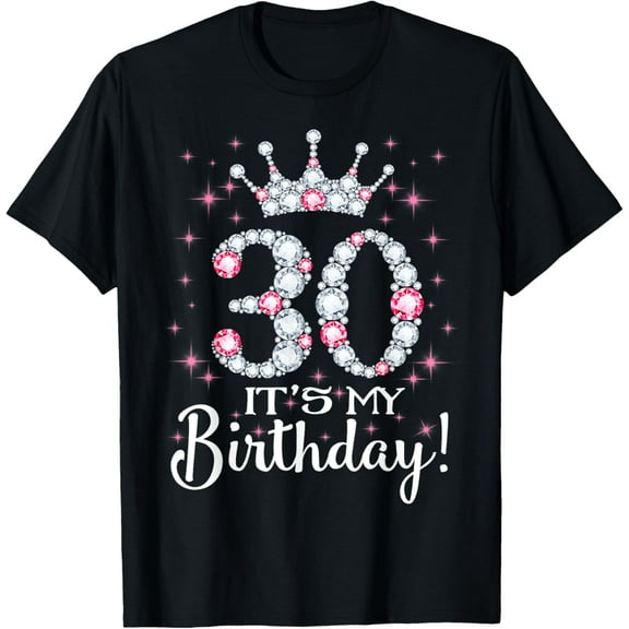 30 It's My Birthday 1989 30Th Birthday Gift Tee For Womens T-Shirt