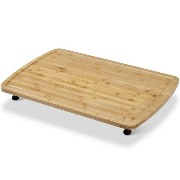 30"L x 20"W Noodle Board Stove Cover, Extra Large Cutting Board With Removable Legs, Stove Top Cutting Board for Electric Stove and Gas Stove, Charcuterie Boards