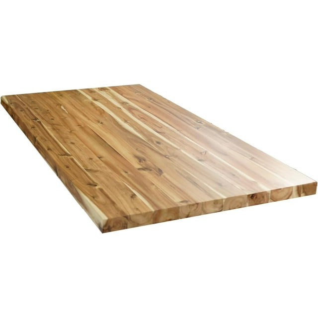 30" L x 24" Rectangular Acacia Butcher Block Standard Countertop with