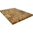 30" L x 24" Rectangular Acacia Butcher Block Standard Countertop with