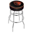 thumbnail image 1 of 30" L7C1 - 4" Oregon State Cushion Seat with Double-Ring Chrome Base Swivel Bar Stool by Holland Bar Stool Company, 1 of 2