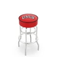 thumbnail image 1 of 30" L7C1 - 4" UNLV Cushion Seat with Double-Ring Chrome Base Swivel Bar Stool by Holland Bar Stool Company, 1 of 2