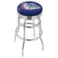 thumbnail image 1 of 30" L7C3C - Chrome Double Ring Gonzaga Swivel Bar Stool with 2.5" Ribbed Accent Ring by Holland Bar Stool Company, 1 of 2