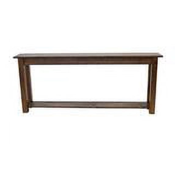 30" LANCASTER SOFA TABLE WITH SHELF