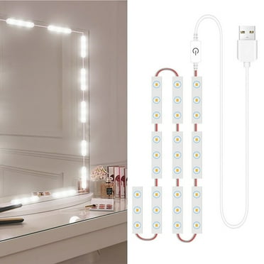 LED Vanity Mirror Lights With 10 Dimmable LED Bulbs 3 Color Modes