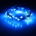 thumbnail image 1 of 30 LED String Light Battery Operated Copper - Blue, 1 of 5