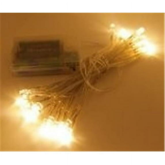 30 LED String Light Battery Operated - Pink