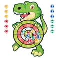 thumbnail image 1 of 30" Large Dinosaur Dart Board Kids Toys for Age 4-8, Kids Dart Board Game with 12 Sticky Balls Safe Classic Felt Dartboard Set , Birthday Gifts for 8-12 Year Old Boys, 1 of 6