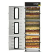 30 Layers Commercial Food Dehydrator 2400W Dehydrated Dryer Fruit Vegetable Jerk Dryer 24h Timer