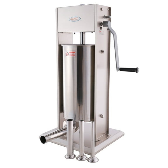 30 Lb Sausage Stuffer Double Speed Stainless Steel Vertical Sausage Makers