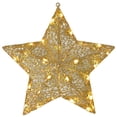 thumbnail image 1 of 30 Lt Morphing LED Gold 5 Point Woven Star, Warm White, 1 of 2