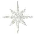 thumbnail image 1 of 30 Lt Morphing LED White Woven Bethlehem Star, Pure White, 1 of 2