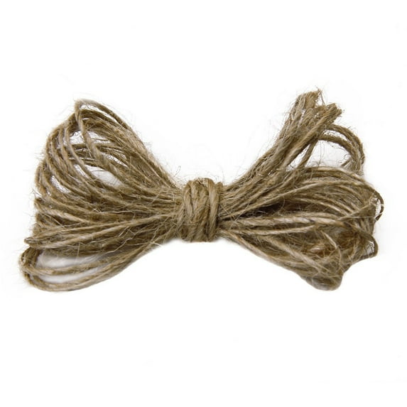 PartyKindom Industrial Sisal Jute Twine 1Mm Brown Natural for Gardening and Craft Projects