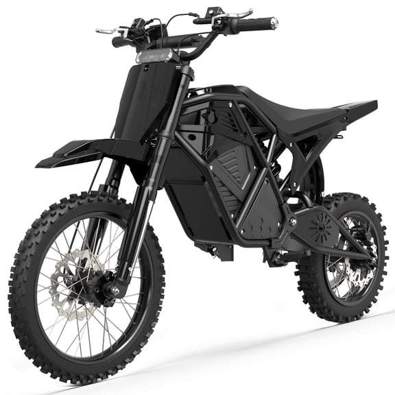 30+MPH Electric Bike for Adults - 48V/23Ah Battery 3500W Ebike, 53 mi Range, Full Suspension, Front/Rear Hydraulic Disc Brakes, UL2849, Black
