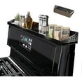 thumbnail image 1 of 30" Magnetic Stove Top Shelf – Black Spice Rack and Seasoning Organizer – Magnetic Kitchen Shelf for Back of Stove – Over Stove Rack and Storage Organizer, 1 of 7