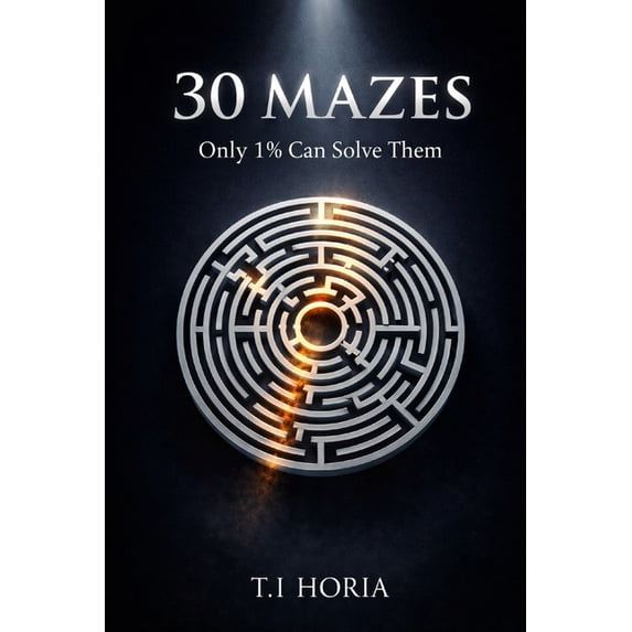 30 Mazes Puzzles Activity Book for Kdp, (Paperback)