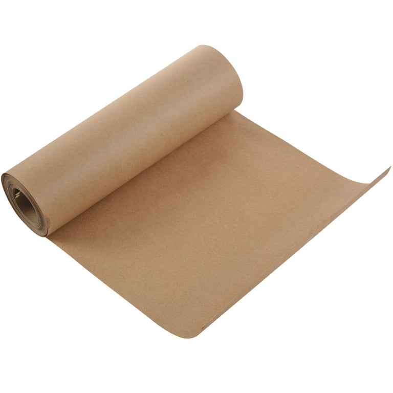 30Meters Brown Kraft Parcel Paper Roll for Packing and Wrap