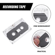 Clispeed Black Recordable Audio Tapes for DIY e Blessings 8Pcs
