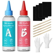 30 Minute Epoxy Adhesive 8.82 Ounce, 2 Part Epoxy Glue Clear