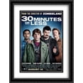 thumbnail image 1 of 30 Minutes or Less 28x36 Black Ornate Wood Framed Movie Poster with Double Matting, 1 of 2
