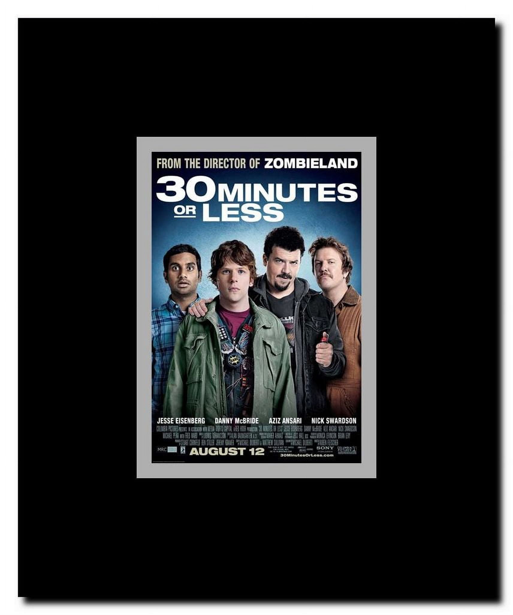 30 Minutes or Less Framed Movie Poster