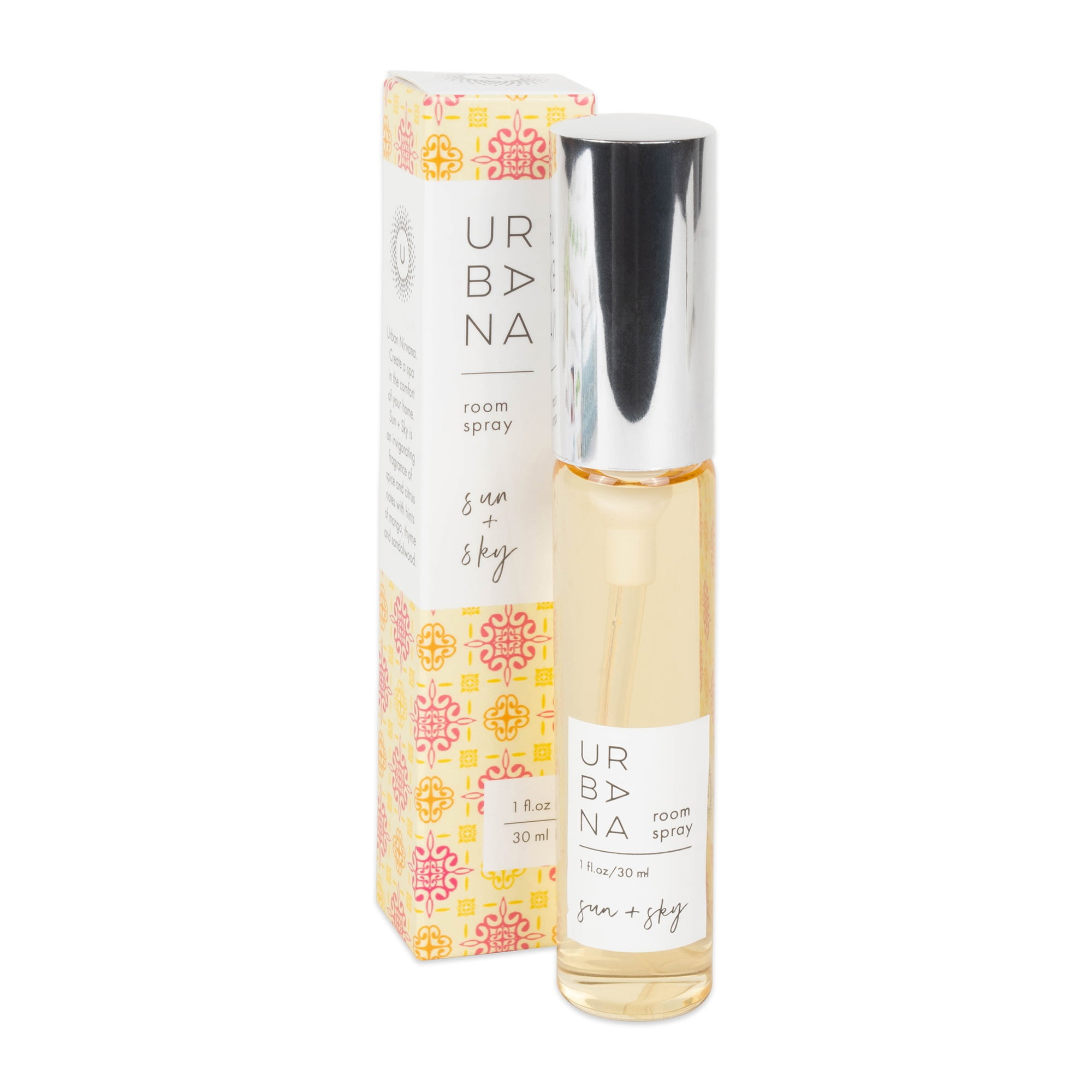 Sun and Sky Clear Glass Room Spray Bottle 30ml