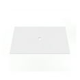 thumbnail image 1 of 30" Modern Solid Surface Minimalist Thin Vanity Countertop - White, 1 of 5