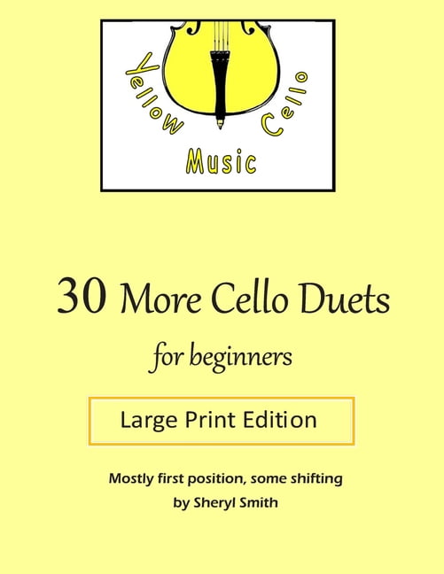 30 More Cello Duets: for beginners. Large print!, (Paperback)
