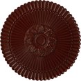 thumbnail image 1 of 30"OD x 1 1/4"P Nexus Ceiling Medallion (Fits Canopies up to 2 3/4"), Hand-Painted Brushed Mahogany, 1 of 5
