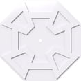 thumbnail image 1 of 30"OD x 1"ID x 10 1/2"C x 1"P Logan Architectural Grade PVC Contemporary Ceiling Medallion, 1 of 11
