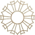 thumbnail image 1 of 30"OD x 10 1/2"ID x 3/8"T Augustus Wood Fretwork Pierced Ceiling Medallion, Red Oak, 1 of 3