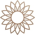 thumbnail image 1 of 30"OD x 10 1/2"ID x 3/8"T Daisy Wood Fretwork Pierced Ceiling Medallion, Wood (Paint Grade), 1 of 3