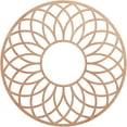 thumbnail image 1 of 30"OD x 10 1/4"ID x 1/4"T Cannes Wood Fretwork Pierced Ceiling Medallion, Cherry, 1 of 3