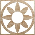 thumbnail image 1 of 30"OD x 10 3/8"ID x 3/8"T Blume Wood Fretwork Pierced Ceiling Medallion, Red Oak, 1 of 3