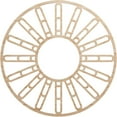 thumbnail image 1 of 30"OD x 10 7/8"ID x 1/4"T Hale Wood Fretwork Pierced Ceiling Medallion, Alder, 1 of 3