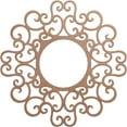 thumbnail image 1 of 30"OD x 11 1/2"ID x 3/8"T Reims Wood Fretwork Pierced Ceiling Medallion, Wood (Paint Grade), 1 of 3