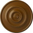 thumbnail image 1 of 30"OD x 2 1/4"P Dylar Ceiling Medallion (Fits Canopies up to 6 1/4"), Hand-Painted Smokey Topaz, 1 of 6