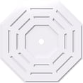 thumbnail image 1 of 30"OD x 2"ID x 12"C x 1"P Westin Architectural Grade PVC Contemporary Ceiling Medallion, 1 of 11